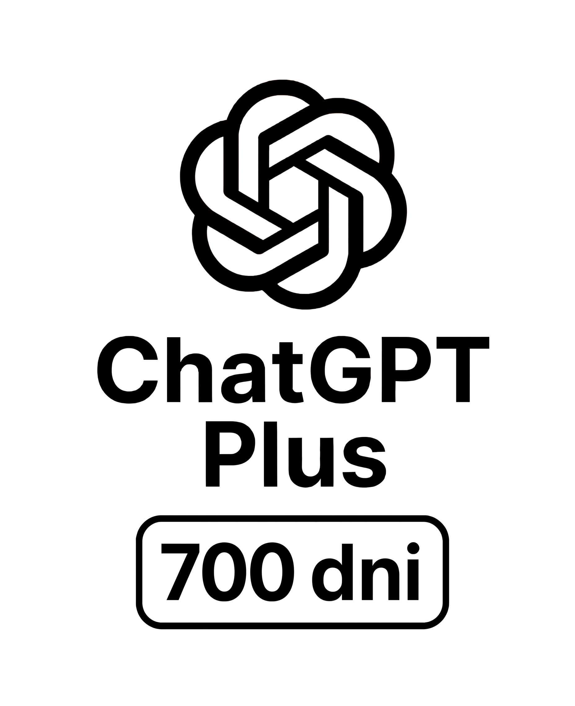 ChatGPT Plus 700 dni od OpenAI